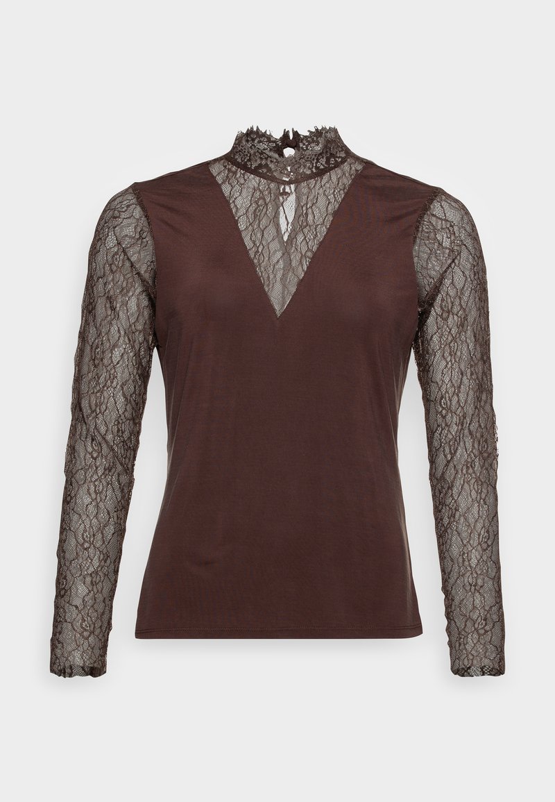 La Strada Unica HONEY - Μπλούζα με μακριά μανίκια - brown