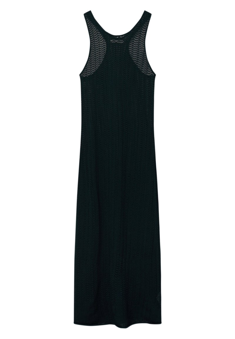 PULL&BEAR Gebreide jurk donkergroen