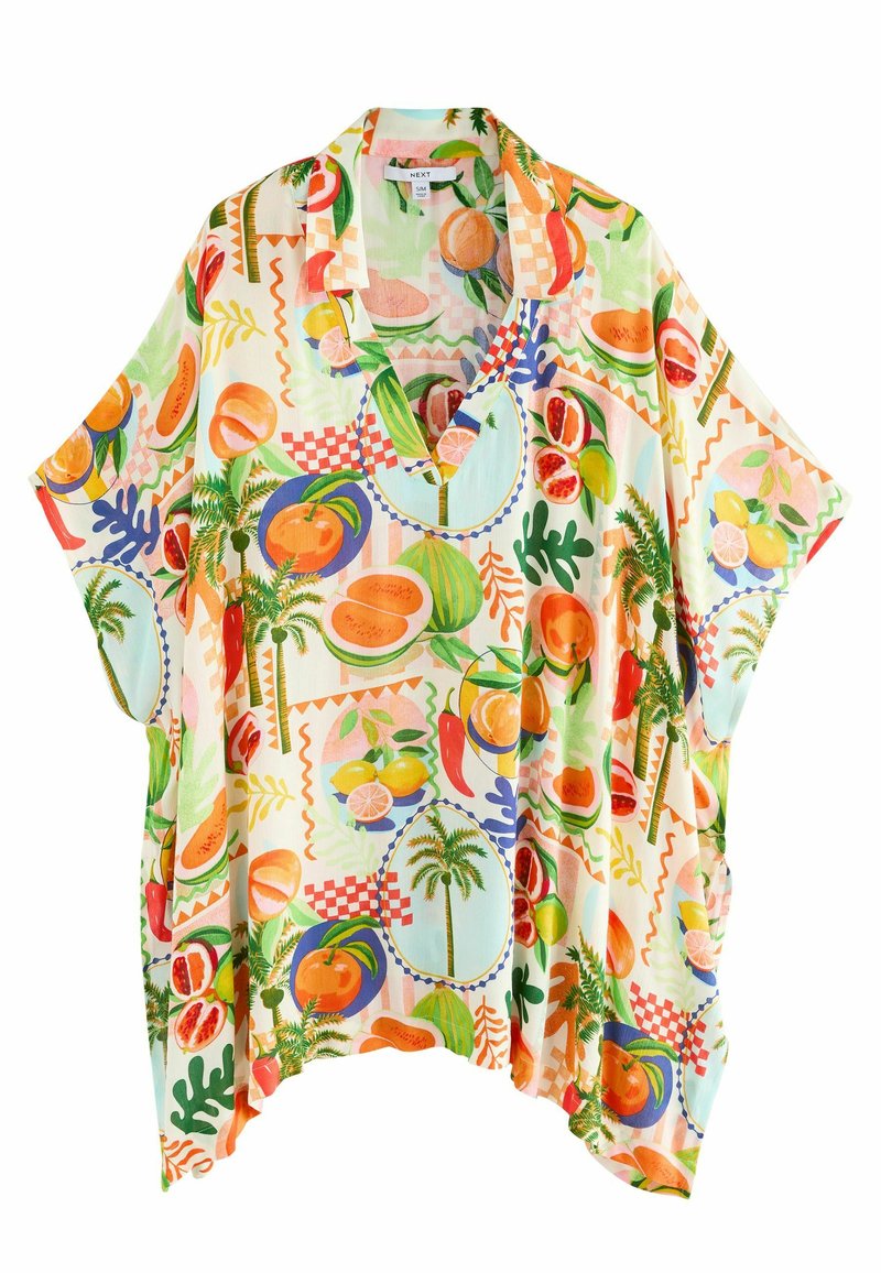 Next - OVERHEAD COVER-UP - Day dress - fruit print, Enlarge