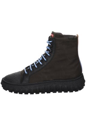 GROUND  - Schnürstiefelette - schwarz dunkel
