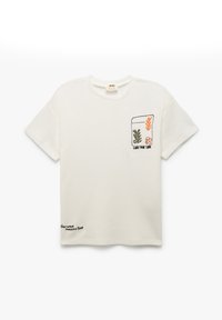 Koton SHORT SLEEVE - T-shirts print - beige