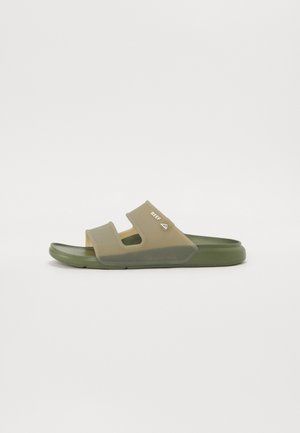 Pool slides - stone