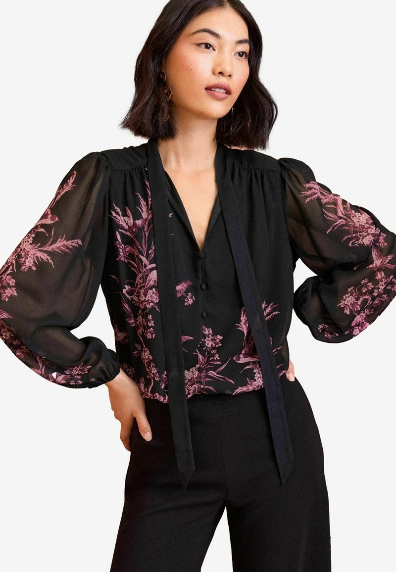 Love & Roses Camicia - pink   black
