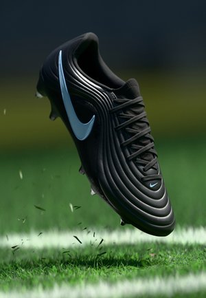 TIEMPO MAESTRO ACAD SG PRO - Botas de fútbol para terrenos blandos - black/ice blue