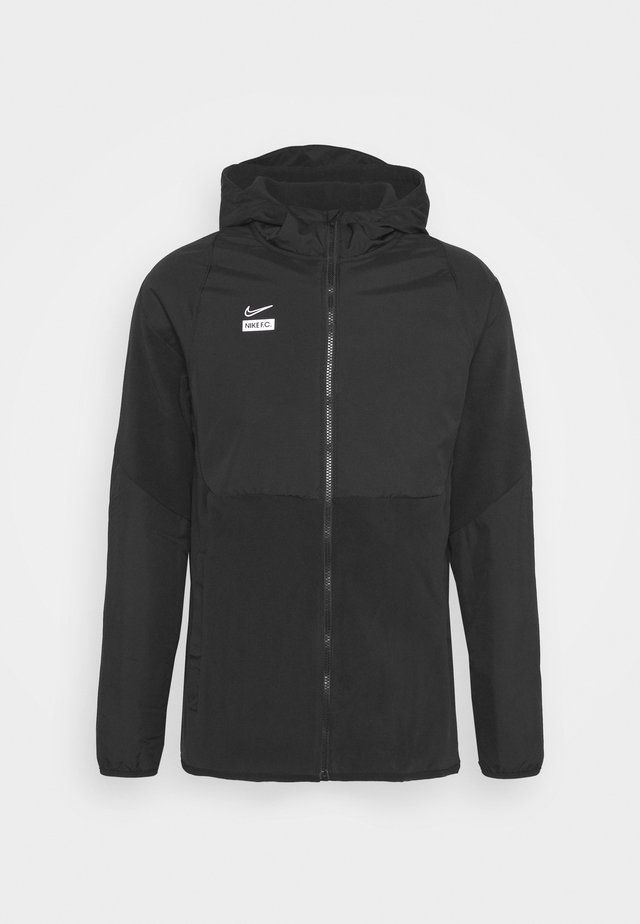 Veste polaire - black/black/white/reflective silver