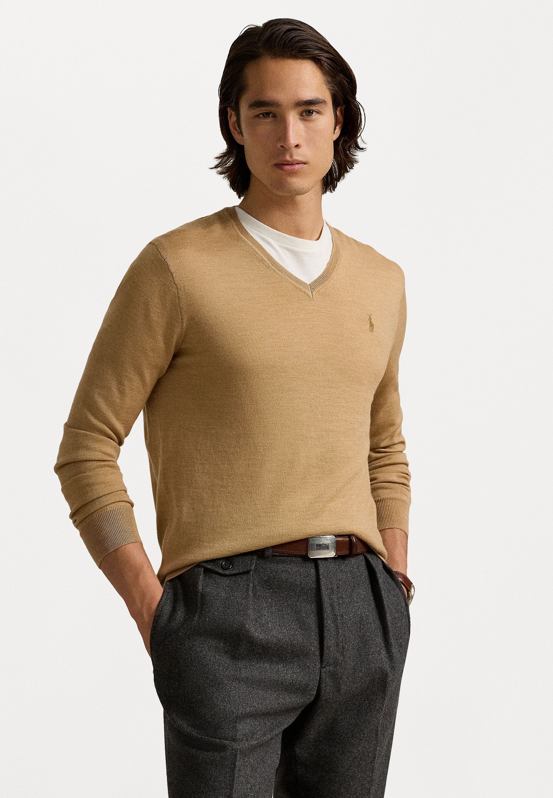 Ralph Lauren Pullover V Ausschnitt Pima Cotton Ralph Lauren T