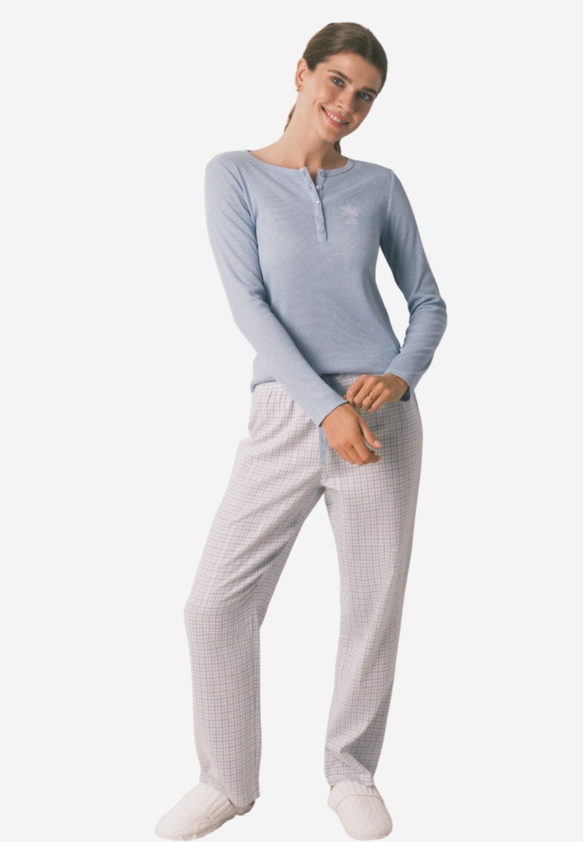 Women'secret Pigiama Da Donna In Morbido Tessuto - Set Completo Per Il Massimo Comfort Notturno