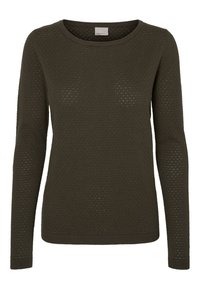Vero Moda Stickad tröja - olive