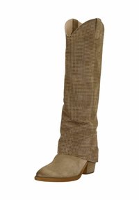 Felmini Bottes de cowboy / motard - lead grey