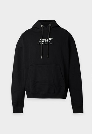 L/AB c/o Off-White, GRAFFITI HOODIE - Суитшърт с качулка - black