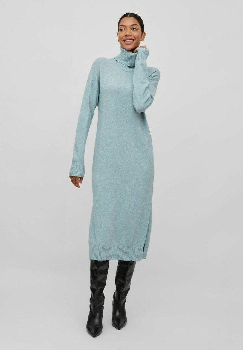 midi dress and jumper