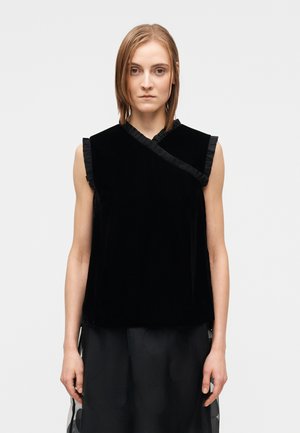 MINI RUFFLE  - Top - black