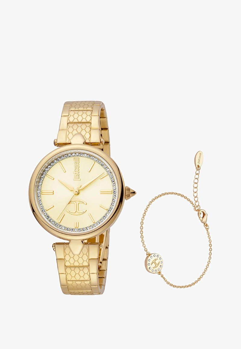Just Cavalli VALENTINES SET - Rannekello - gold coloured