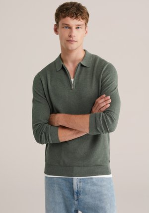 Poloshirt - moss green