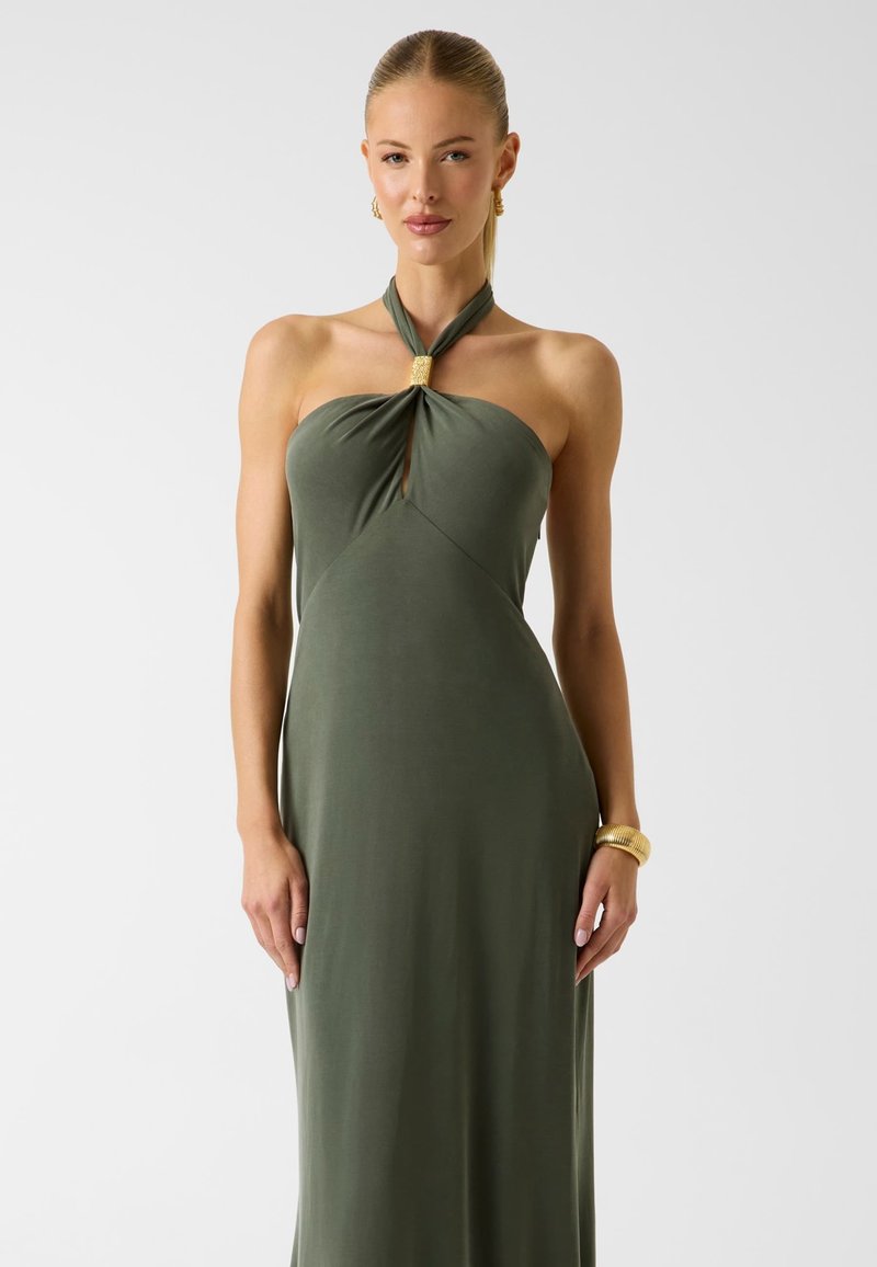 marciano green dress BY GUESS MARCIANO MAXIKLEID MIT NECKHOLDER KLEID - Maxi no-returns:2026-01-22_2028-09-29