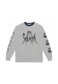 Paradiso Clothing THE NIGHTMARE BEFORE CHRISTMAS PUMPKIN KING - Long sleeved top - grey