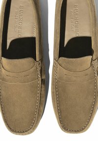 Scarosso Mokkasiner - beige  suede