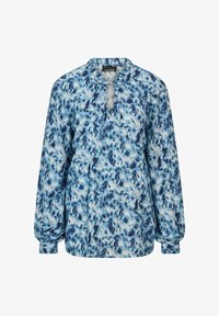 Non selezionato, blue patterned