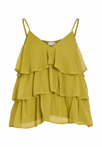 VIHARLEY RUFFLE - Blouse - green envy