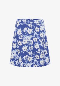 Unselected, blue chalk flowers