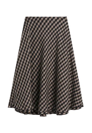 STRAIGHT-FIT CARPENTER - A-lijn rok - black