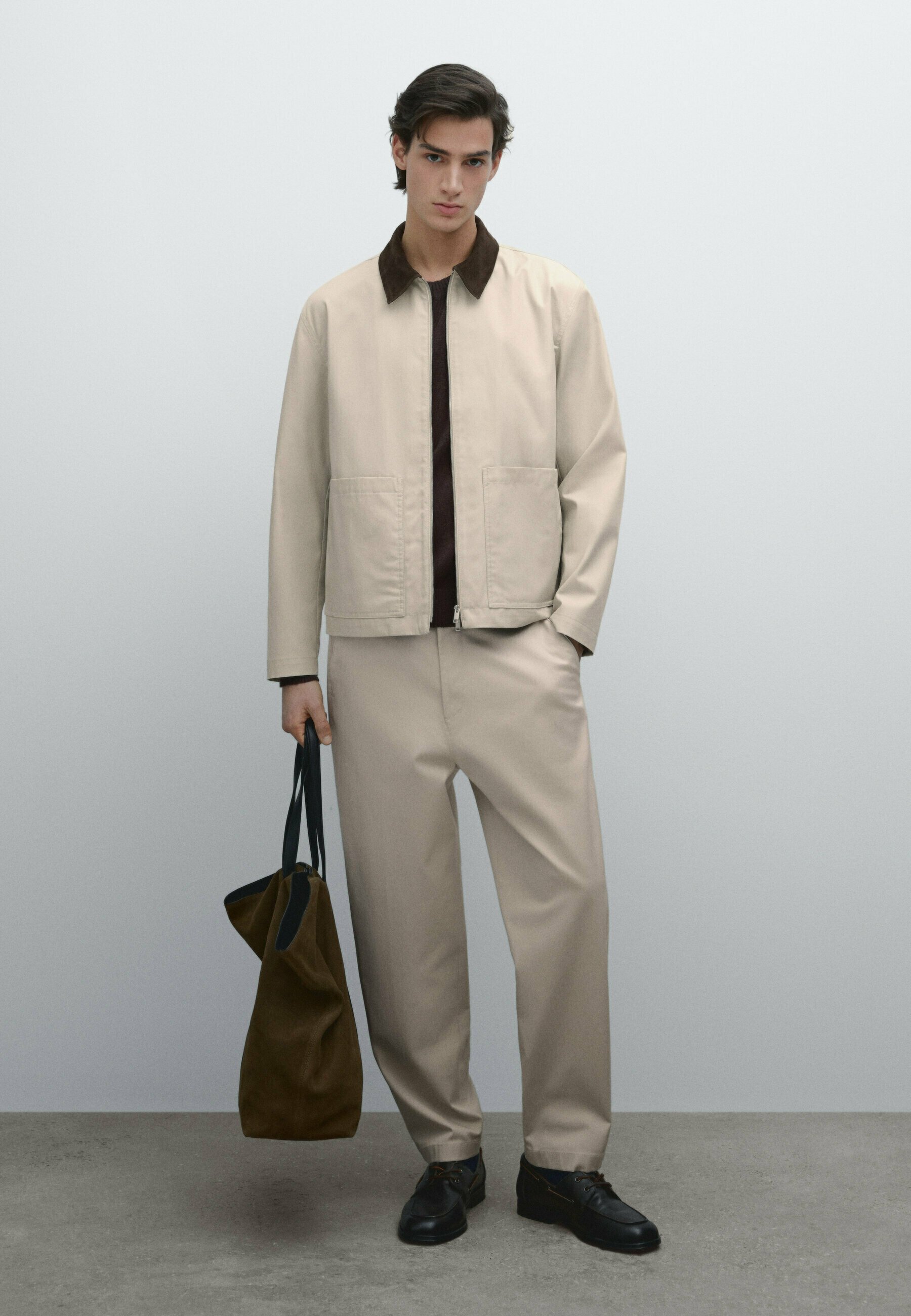 digne summer jacket cream　ノーカラー 2024ss digne summer jacket cream ノーカラー 2024ss