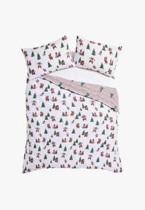 Next, CHRISTMAS REVERSIBLE DUVET COVER AND PILLOWCASE SET - Linge de lit - grey
