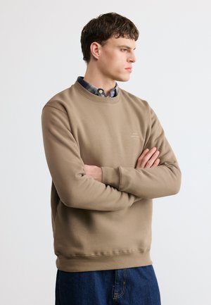 STANDARD CREW LOGO - Sweatshirt - walnut