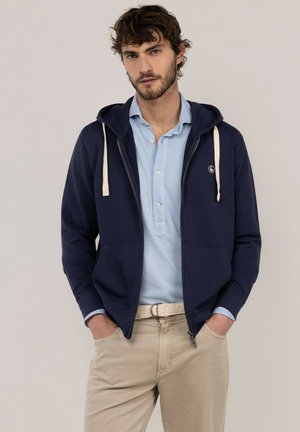 El Ganso, SUDADERA CREMALLERA - Sudadera con cremallera - marino