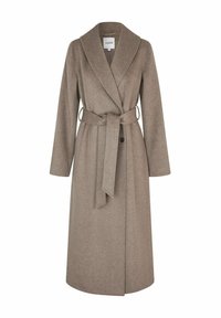 UMIA - Klasický kabát - greige melange