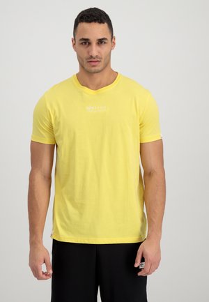 T-Shirt print - yellow