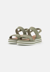 Tamaris Platform sandals - pistacchio