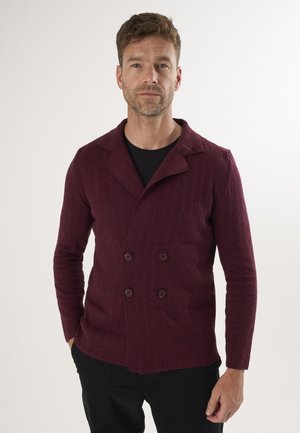 NOTCH COLLAR - Blazer - bordeaux