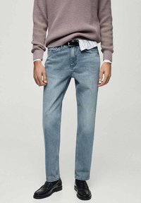 Mango - Jeans Tapered Fit - dark blue Thumbnail-Bild 1