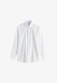 Non sélectionné, white button-down collar