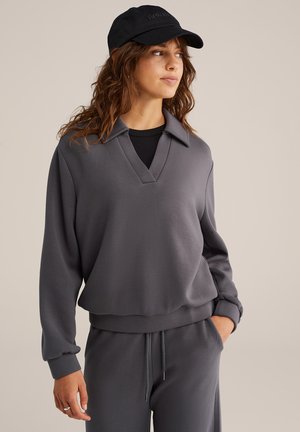 Melegítőfelső - dark grey