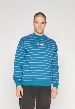 UNISEX STRIPES KAO - Mikina - blue