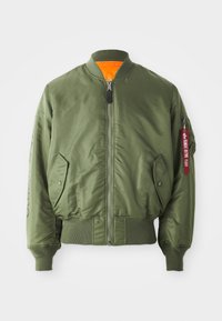 ALPHA INDUSTRIES X NO PROBLEMO NO WAR - Geacă bomber - sage