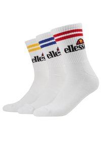 Ellesse PULLO SOCKS 3 PACK  - Calcetines - white