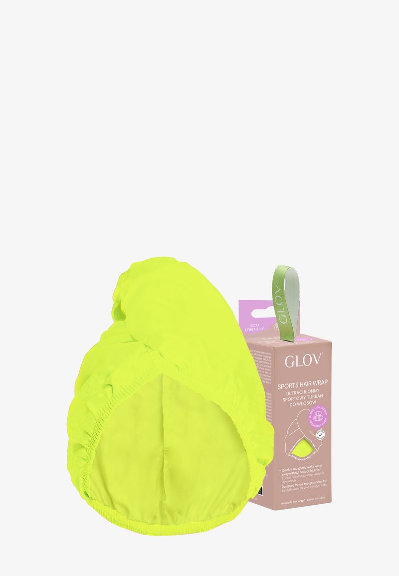 Glov GLOV® ECO-FRIENDLY SPORTS HAIR WRAP - ULTRALIGHT AND SUPER-ABSOR - Accessoires cheveux - lime
