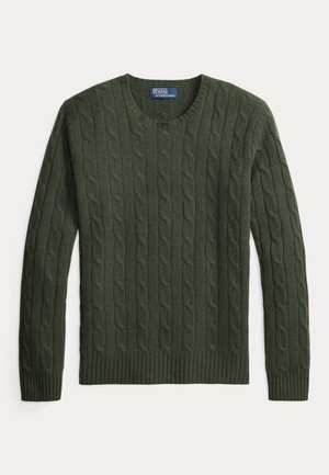Polo Ralph Lauren, CABLE LONG SLEEVE PULLOVER UNISEX - Strickpullover - lodgepole pine heather