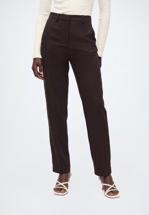 JDY, JDYVIV WIDE PANT - Wide leg - chocolate torte
