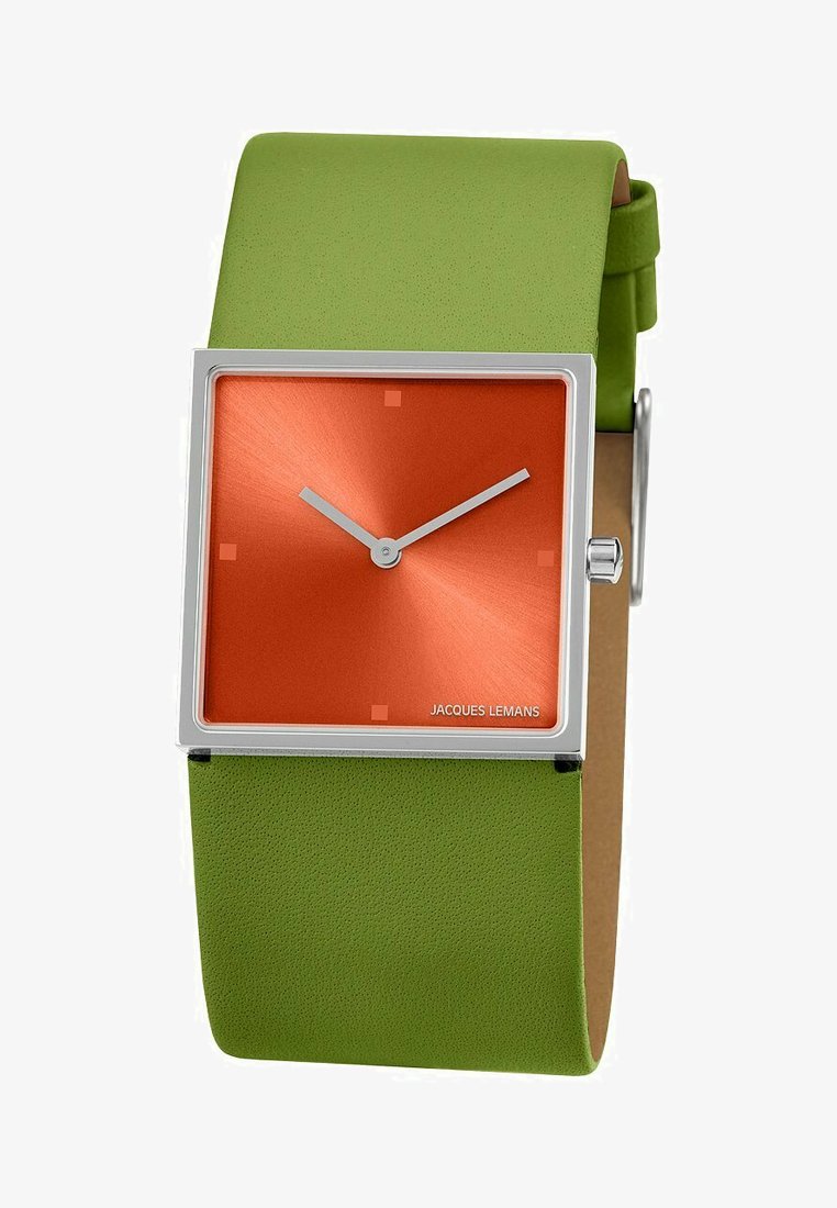 Jacques Lemans ANALOG QUARZ - Orologio - grün orange