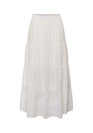 Kaffe, KAVALERIE SKIRT - Maksiseelik - chalk