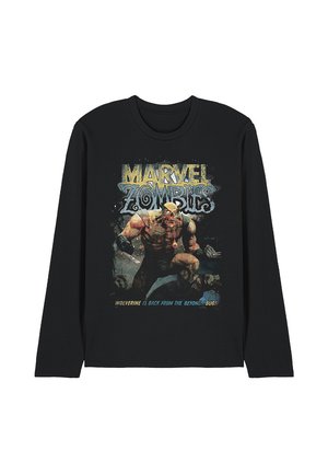 Long sleeved top - black