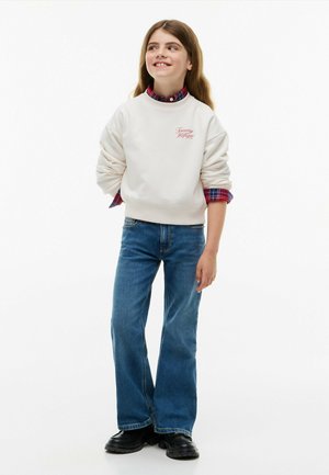 Tommy Hilfiger, TOMMY SCRIPT PRINTED SWEATSHIRT - Sweatshirt - off white
