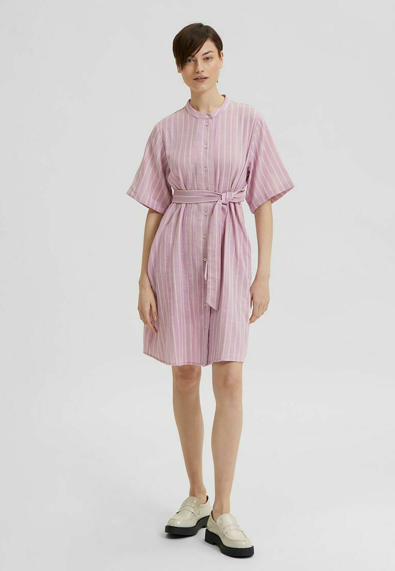 Damen Freizeitkleider | Selected Femme Blusenkleid african violet/lila - DL24624 Damen Freizeitkleider | Selected Femme Blusenkleid african violet/lila - DL24624
