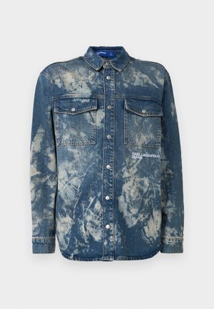 Karl Lagerfeld Jeans OVERSHIRT - Krekls - bleached denim
