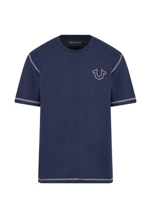True Religion TEE - Basic T-shirt - blue