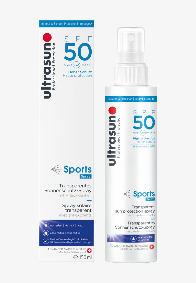 Ultrasun - SPORTS SPRAY SPF50 - Solskydd, Förstora
